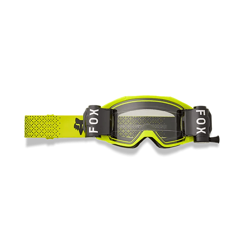 Fox VUE ROLL OFF GOGGLE - FLUORESCENT YELLOW motorcycle goggles