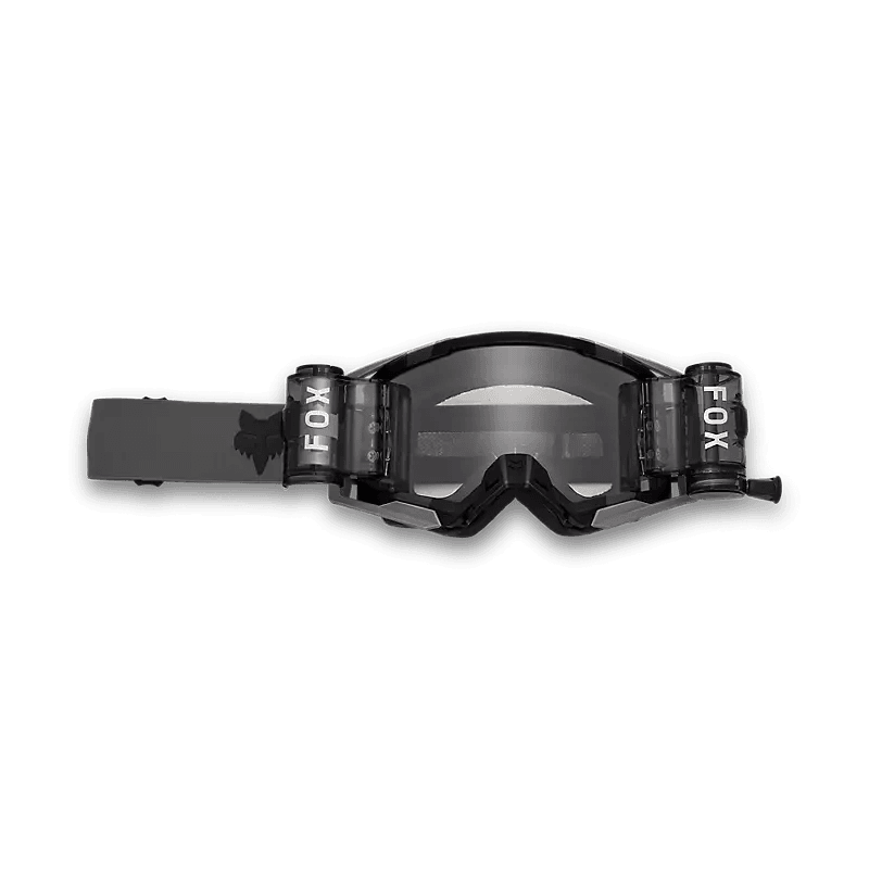 Fox AIRSPACE ROLLOFF GOGGLE - BLACK motorcycle goggles
