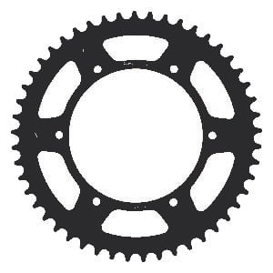 SuperSprox Rear Stealth RST-1512-48-Black Gas Gas / Red Husqvarna / Off-road Sherco