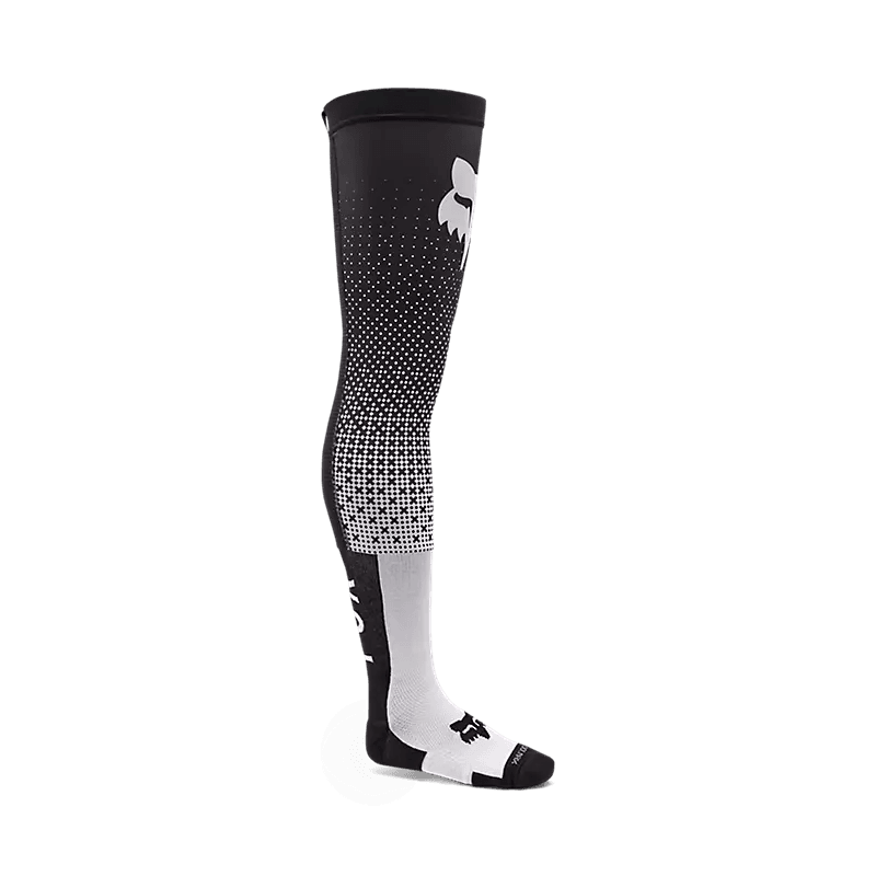 Fox FLEXAIR FRACTURE KB SOCK - WHITE/BLACK motorcycle part