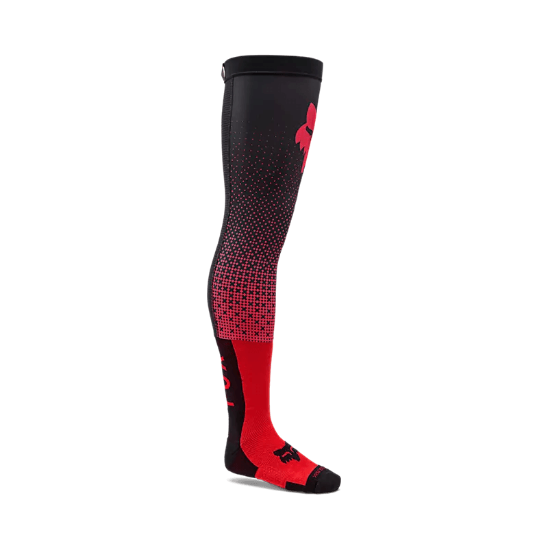 Fox FLEXAIR FRACTURE KB SOCK - FLUORESCENT RED motorcycle part