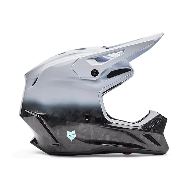 Fox V3 RS GHOST HELMET - WHITE motorcycle helmet