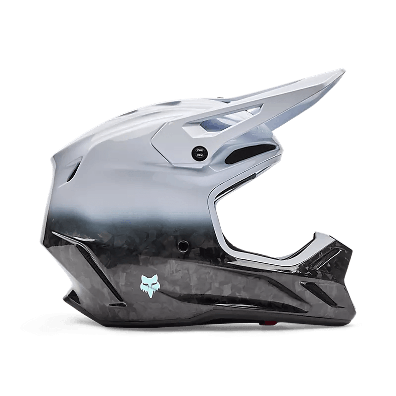 Fox V3 RS GHOST HELMET - WHITE motorcycle helmet