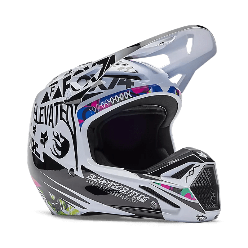 V1 IMAGE COSMO HELMET - WHITE/BLACK