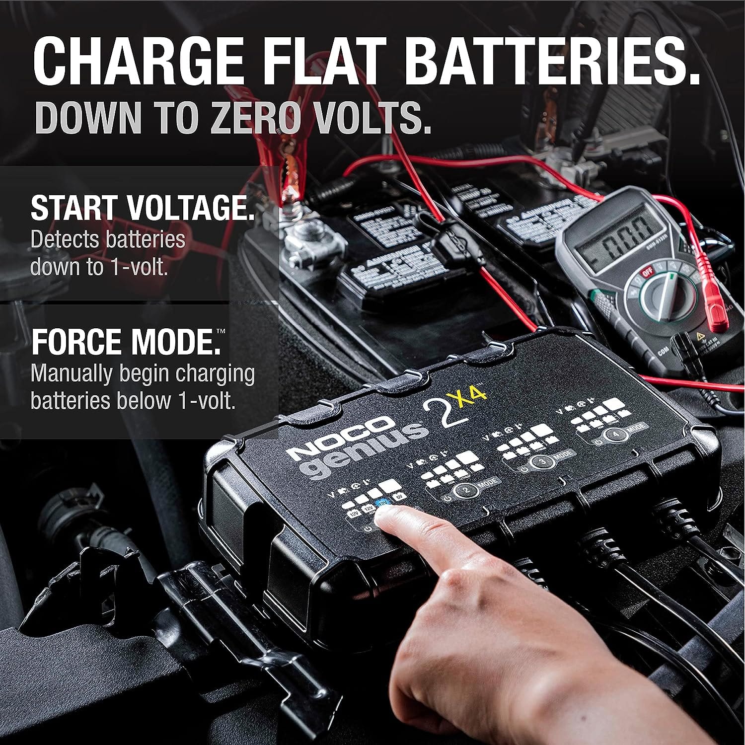 NOCO GENIUS 8A 4-Bank smart battery charger and maintainer - Image 4