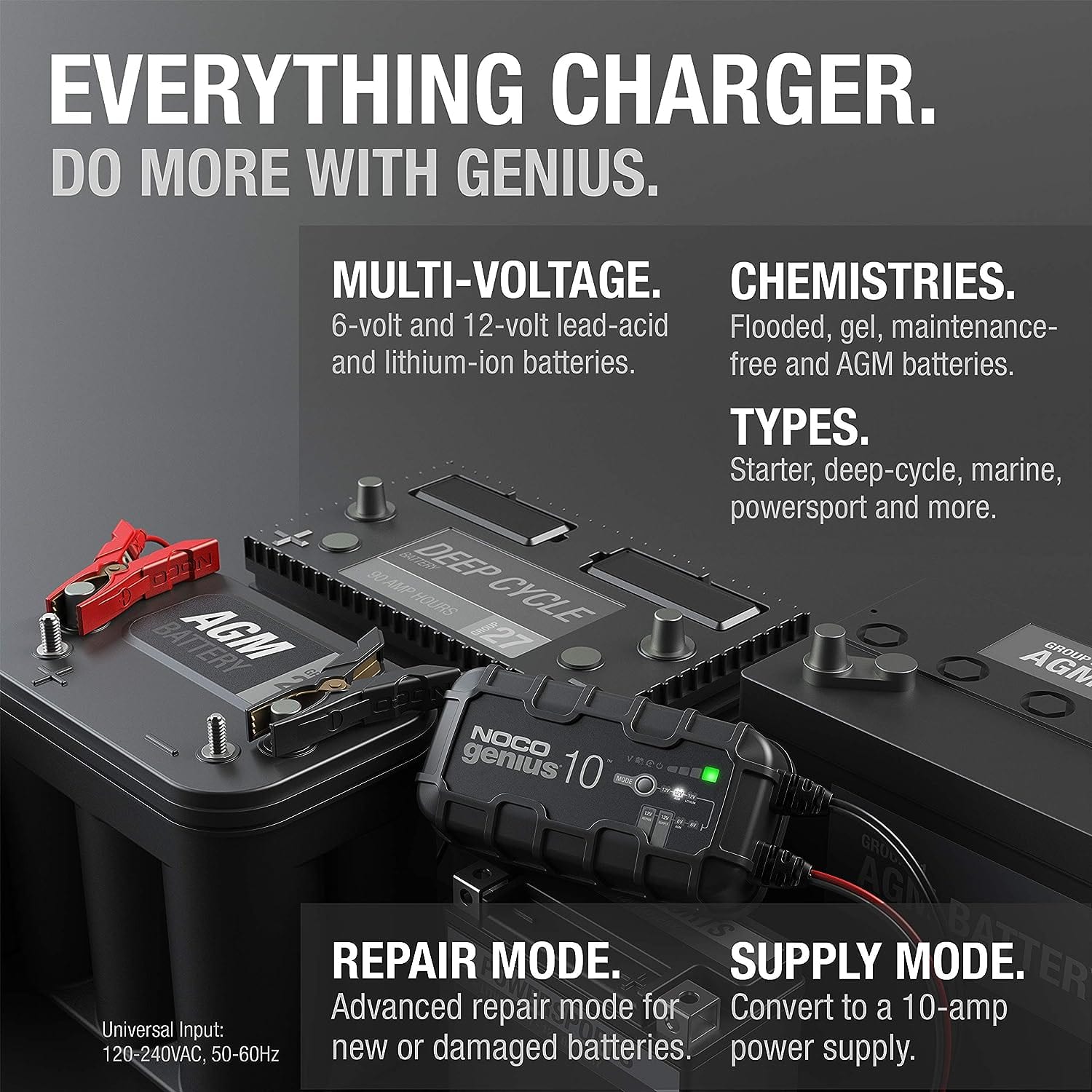NOCO GENIUS 10A Smart battery charger and maintainer - Image 5
