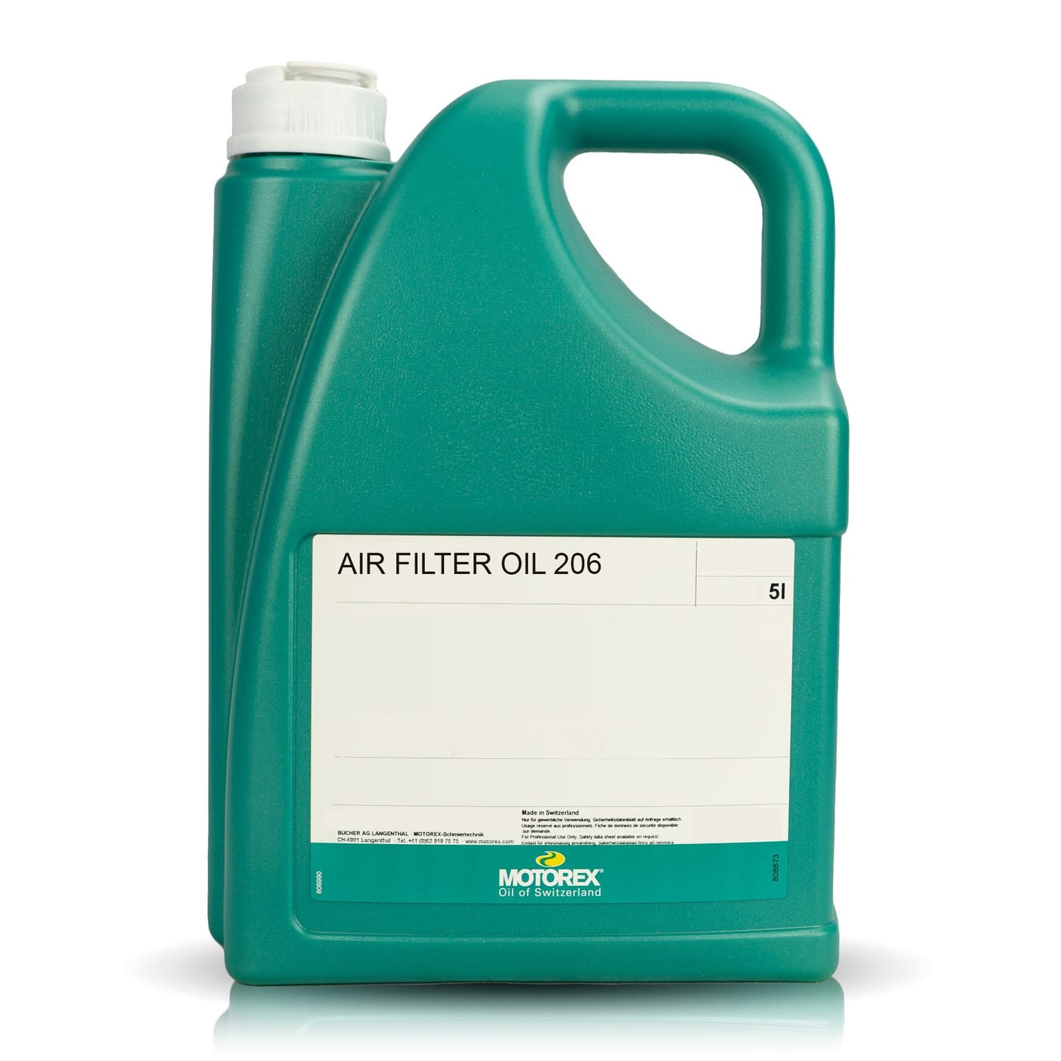 Motorex Air Filter Oil 206 Liquid Blue 5L - Image 1