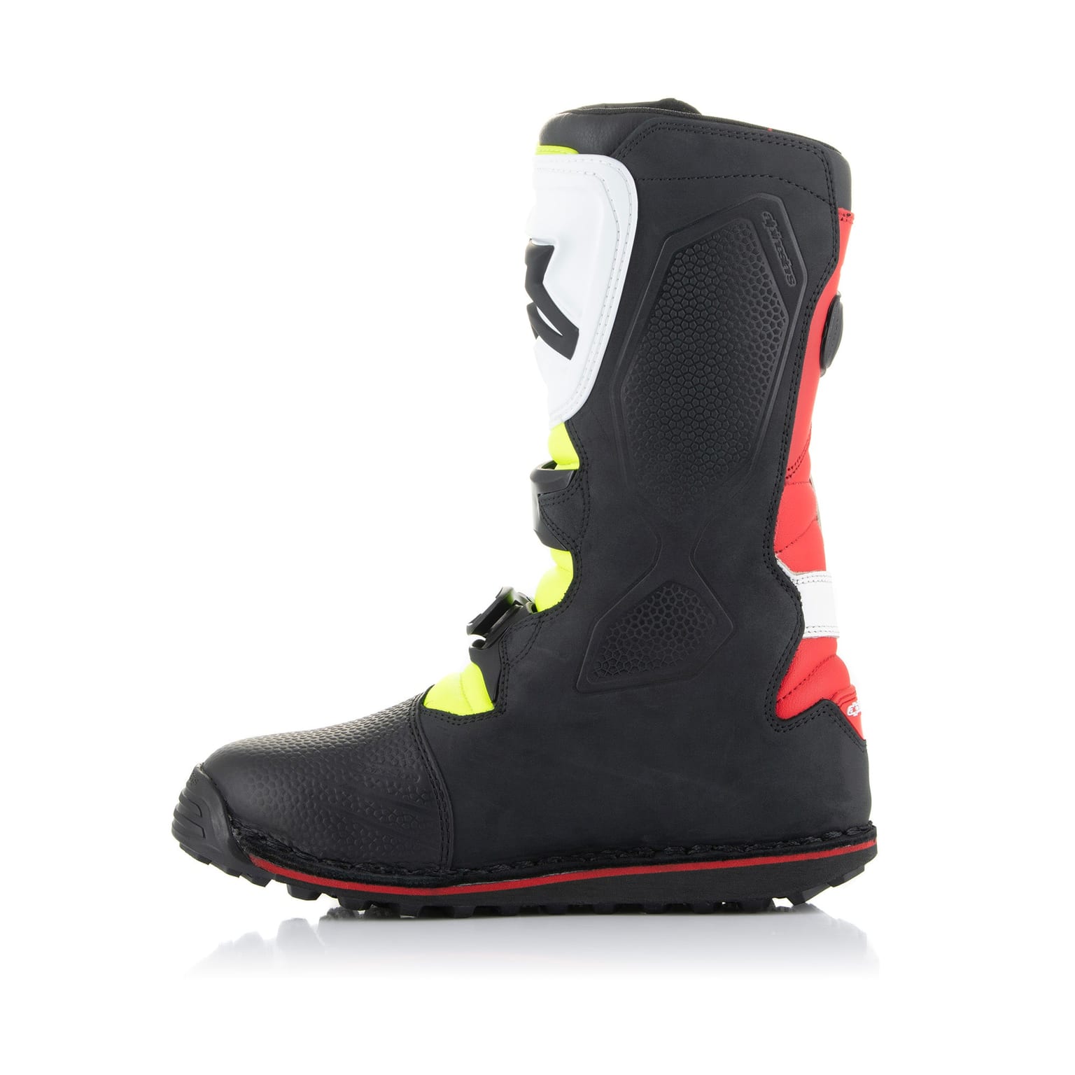Alpinestars Tech T - White Red Yellow Fluo Black Boots - Image 4