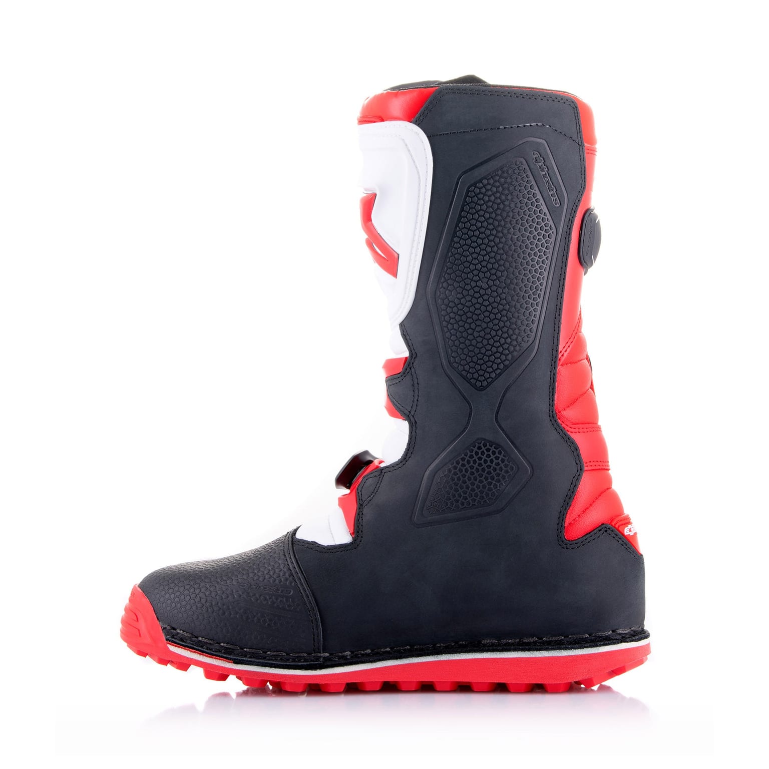 Alpinestars Tech T - Bright Red Black White Boots - Image 4