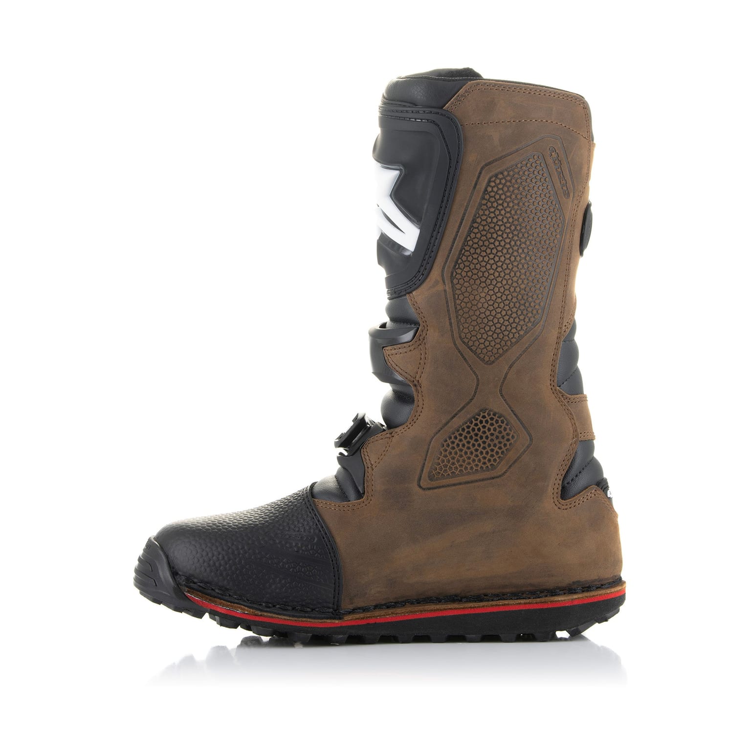 Alpinestars Tech T - Brown Oiled Boots - Image 4