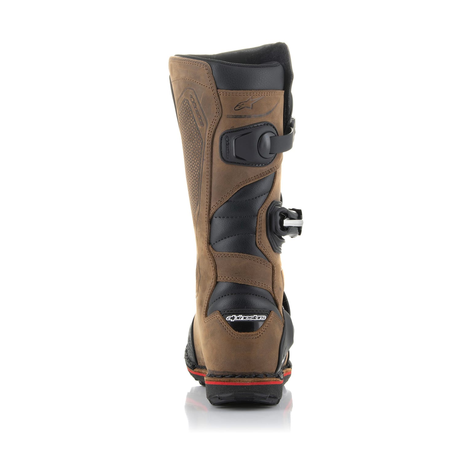 Alpinestars Tech T - Brown Oiled Boots - Image 3