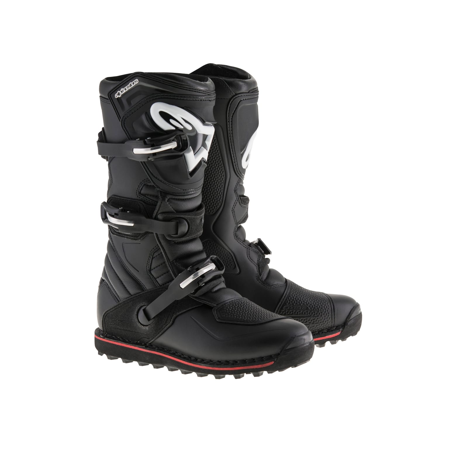 Alpinestars Tech T - Black Red Boots - Image 1