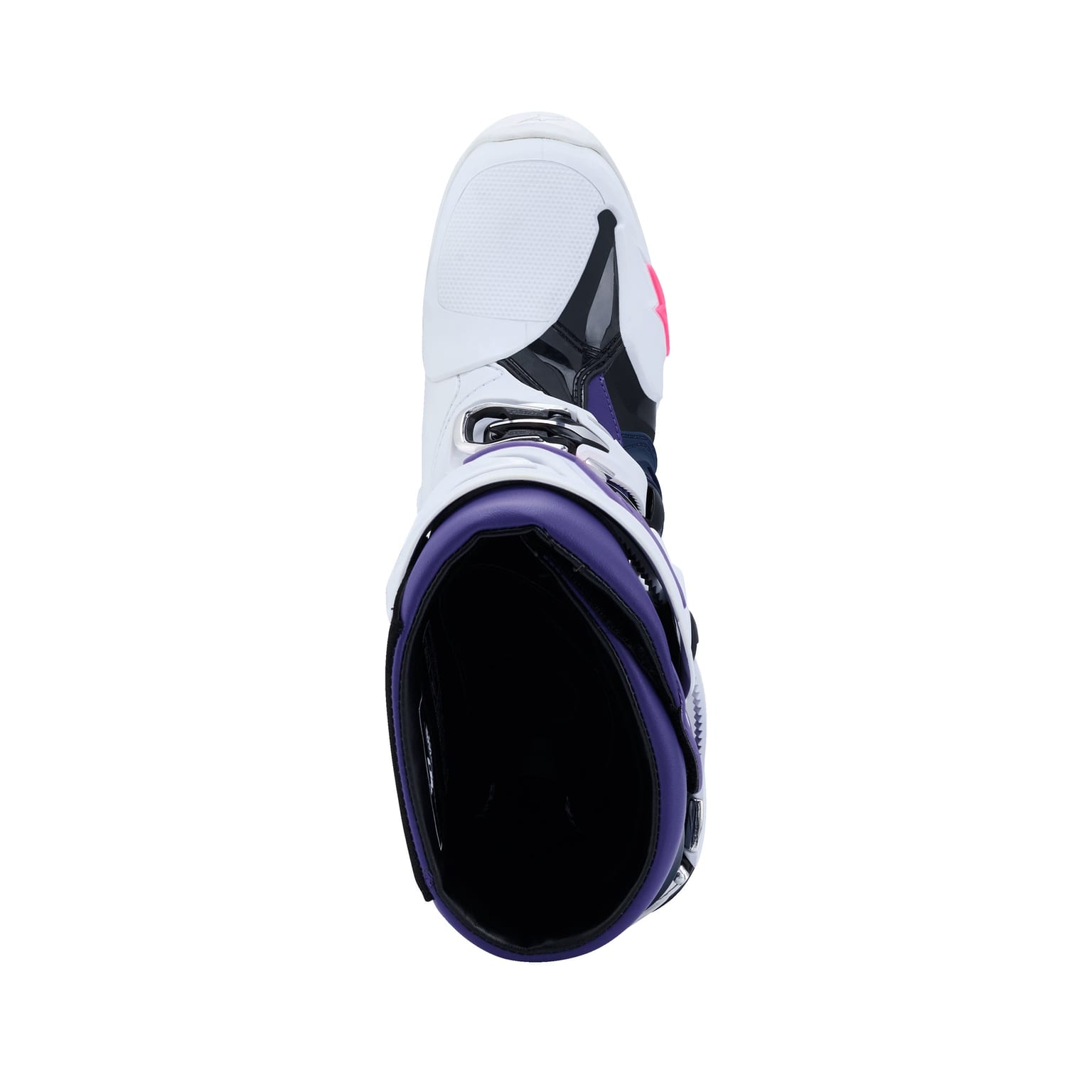 Alpinestars Tech 10 - White Violet Navy Blue Pink Fluo - Image 6