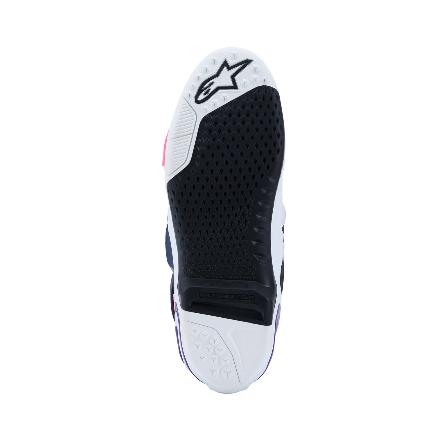 Alpinestars Tech 10 - White Violet Navy Blue Pink Fluo - Image 7