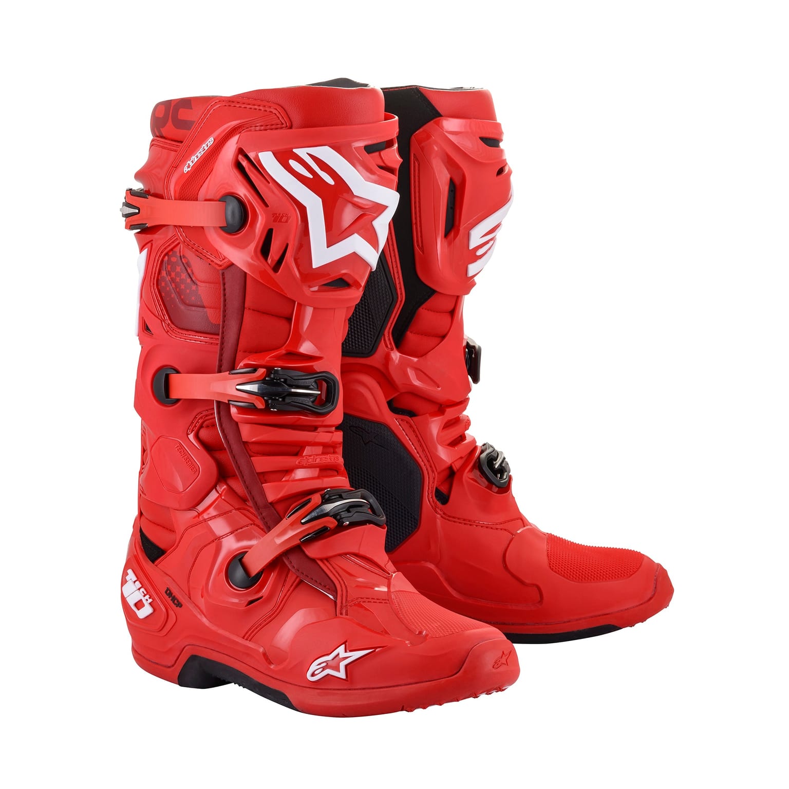 Alpinestars Tech 10 - Red Boots - Image 1