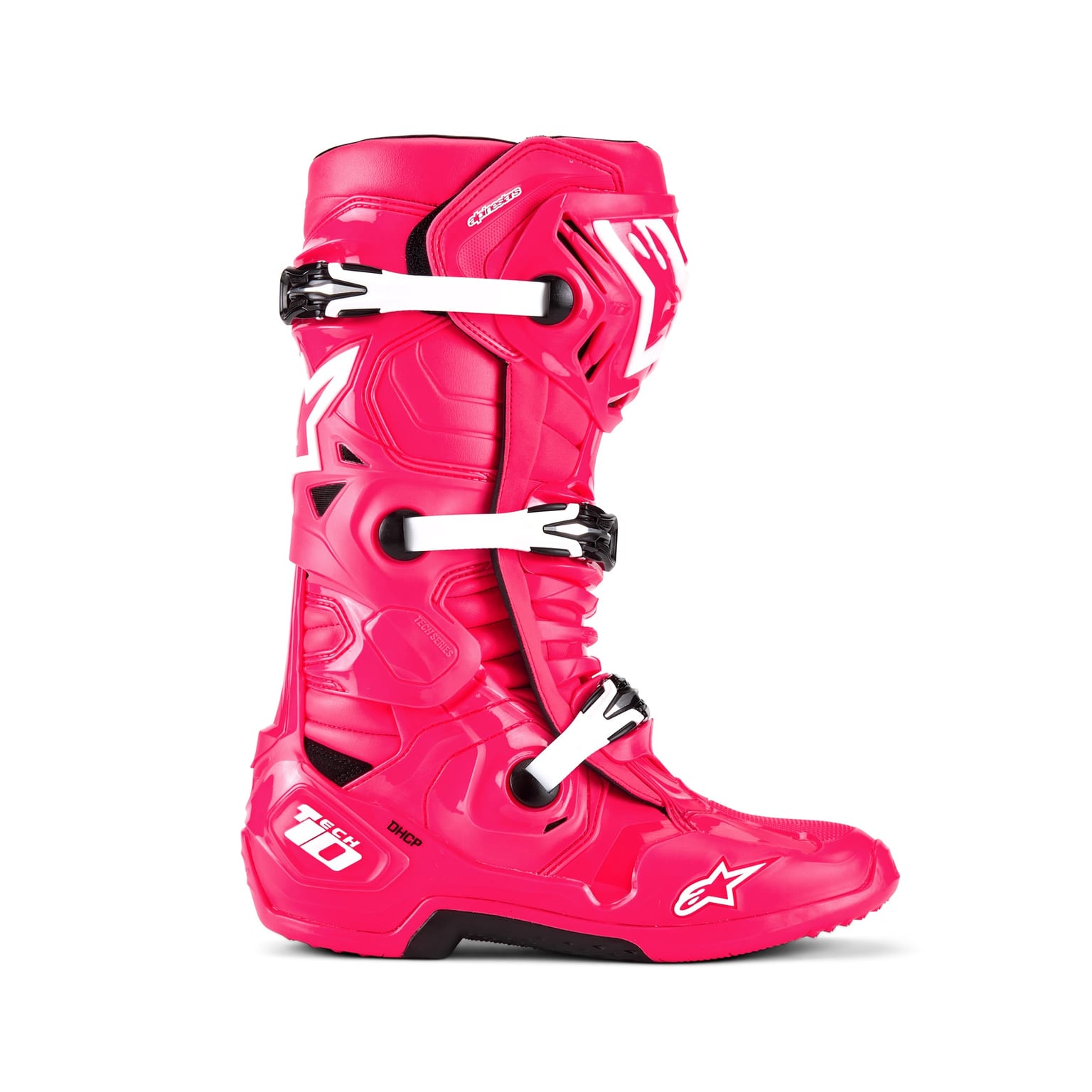 Alpinestars Tech 10 - Diva Pink / White - Image 2