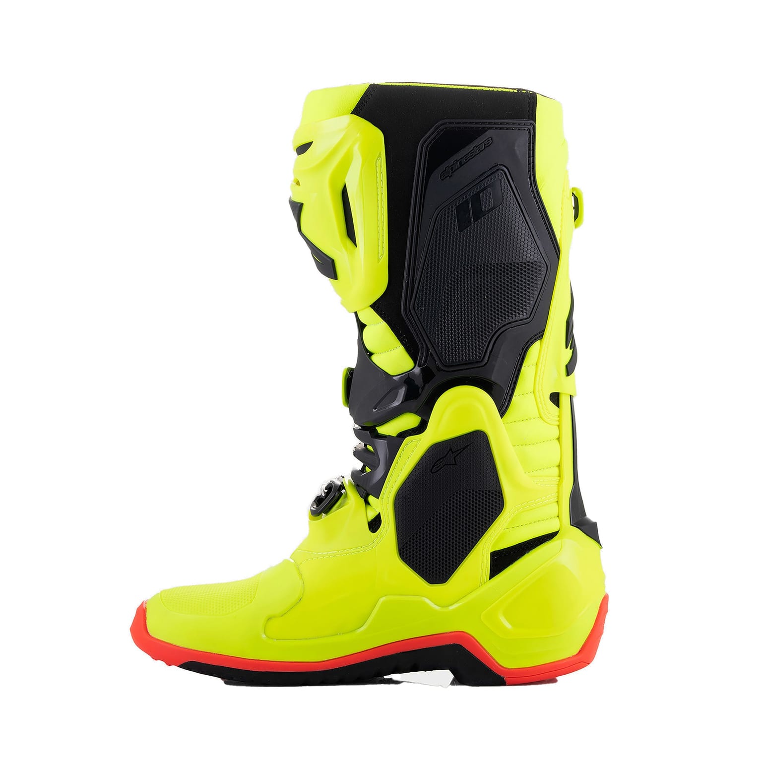 Alpinestars Tech 10 - Yellow Fluo Black Red Fluo Boots - Image 3