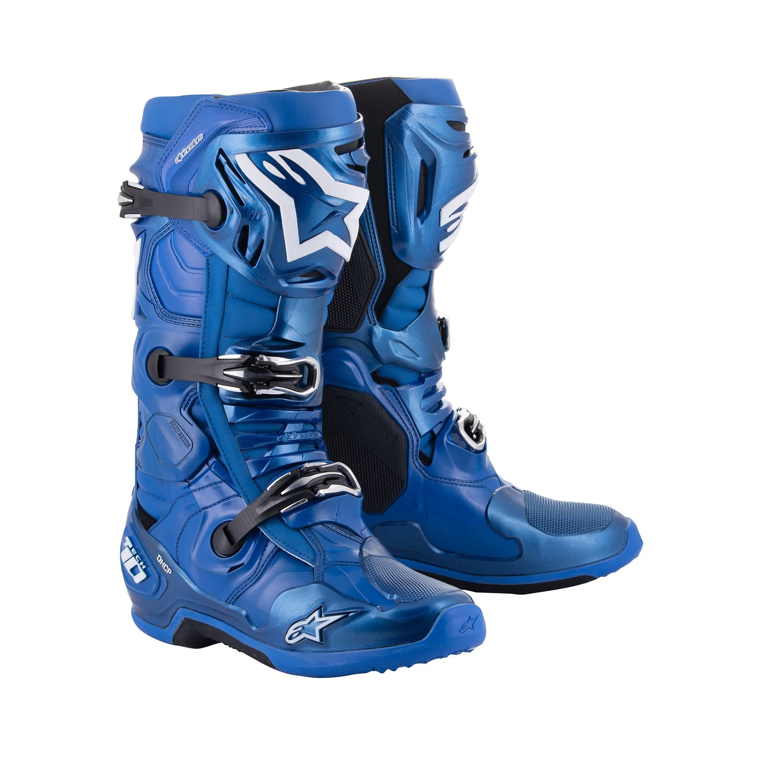 Alpinestars Tech 10 - Blue Black Boots - Image 1