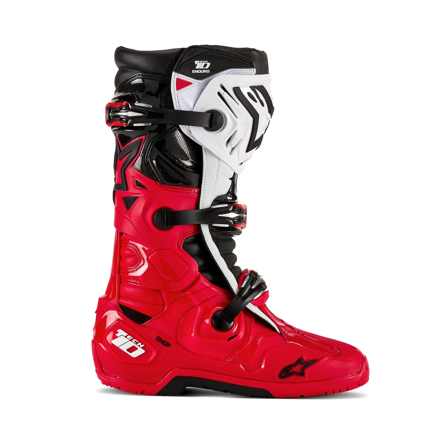 Alpinestars Tech 10 Enduro - Bright Red / Black / White - Image 2