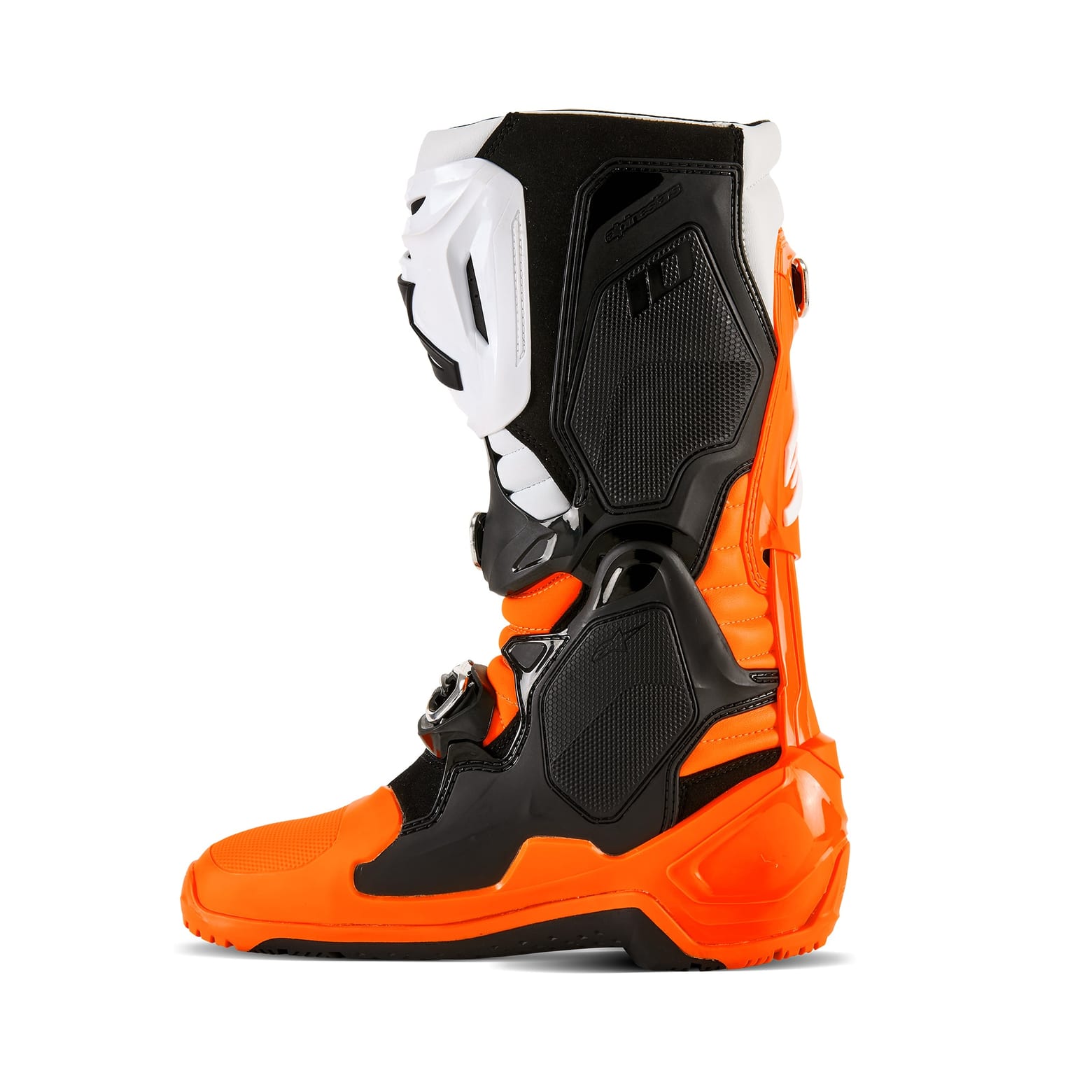 Alpinestars Tech 10 Enduro - Orange Fluo / Black / White - Image 4