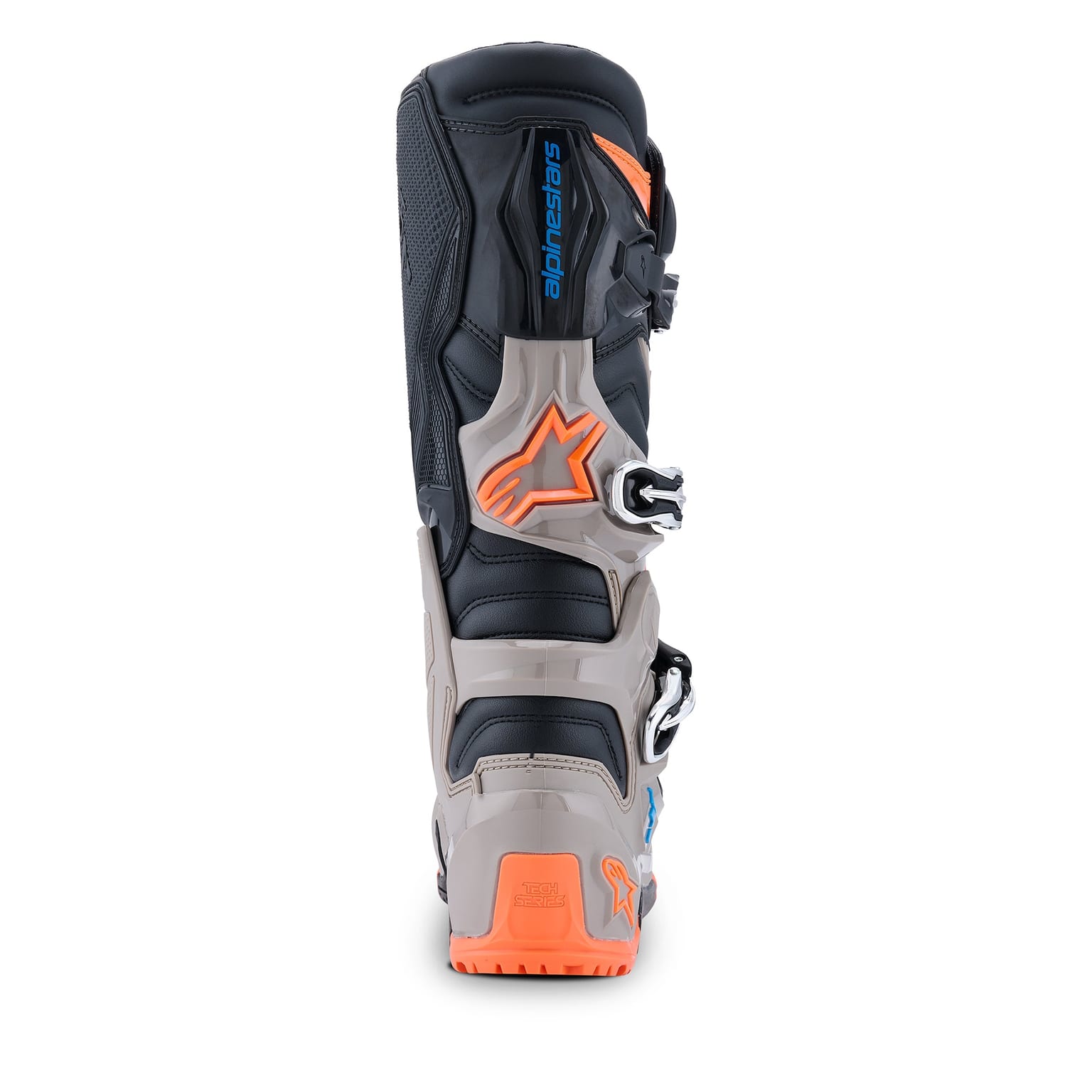 Alpinestars Tech 7 Enduro - Black Warm Gray Orange Fluo - Image 3