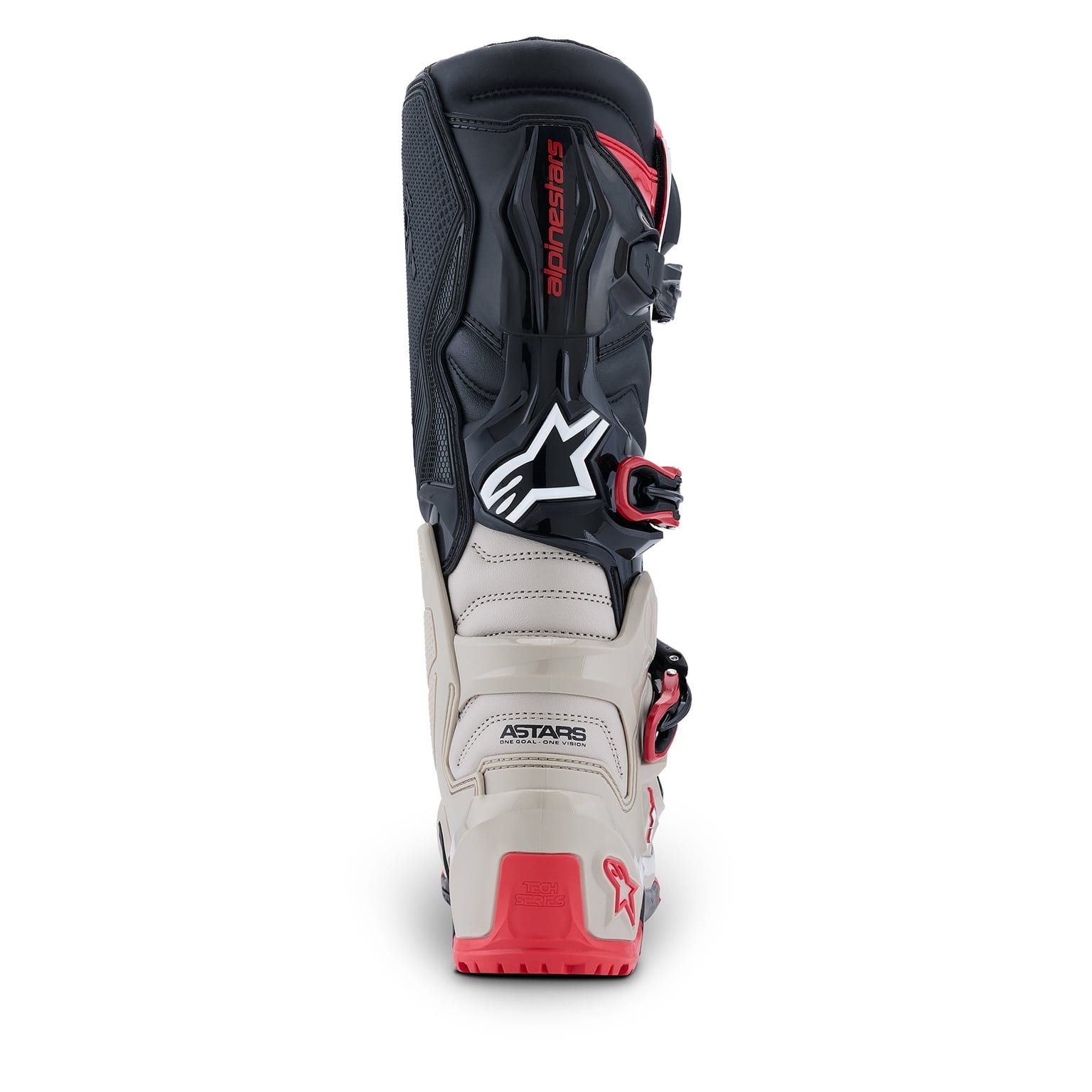 Alpinestars Tech 7 Enduro - Black Light Gray Bright Red - Image 3