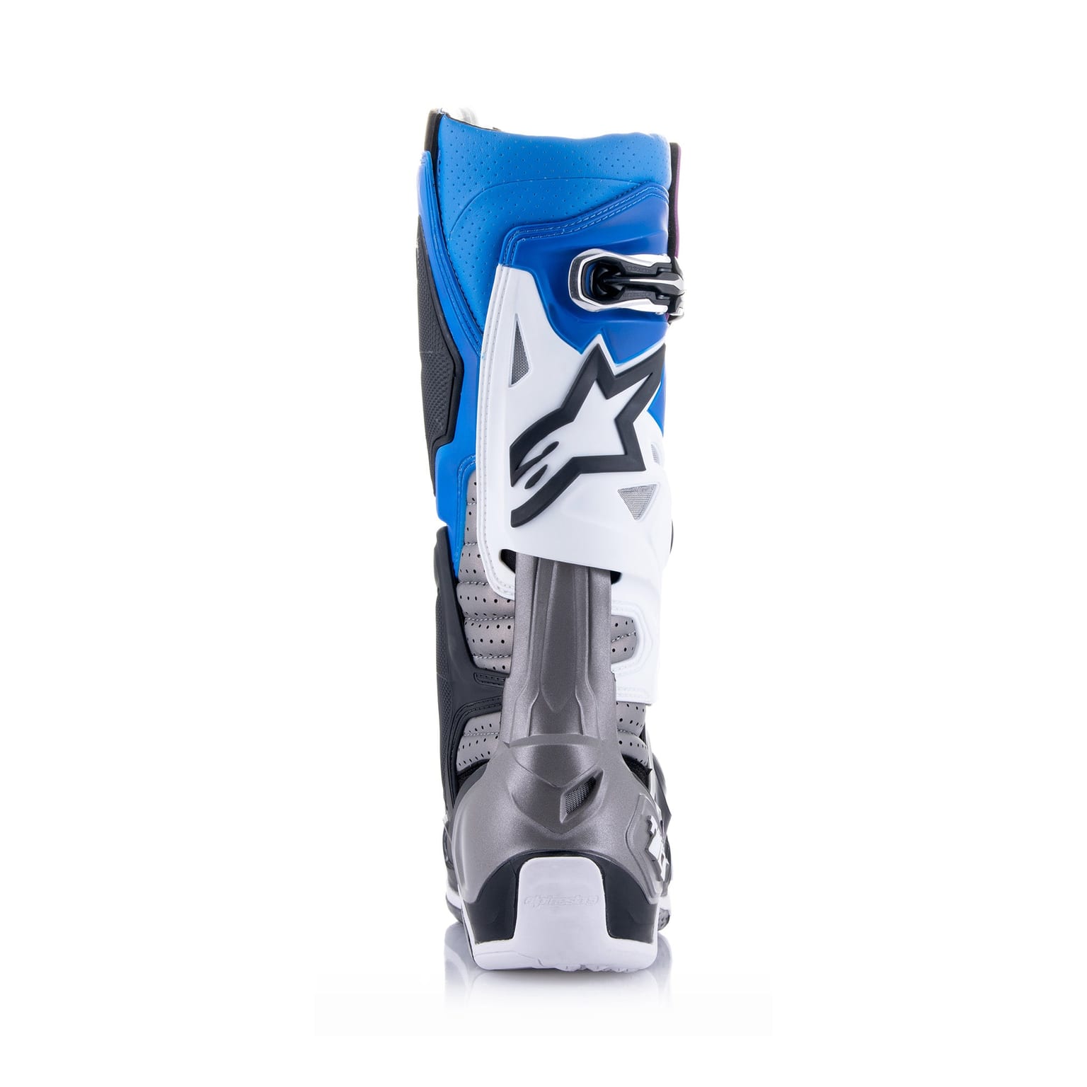 Alpinestars Tech 10 Supervented - Black Enamel Blue Purple White Boots - Image 3