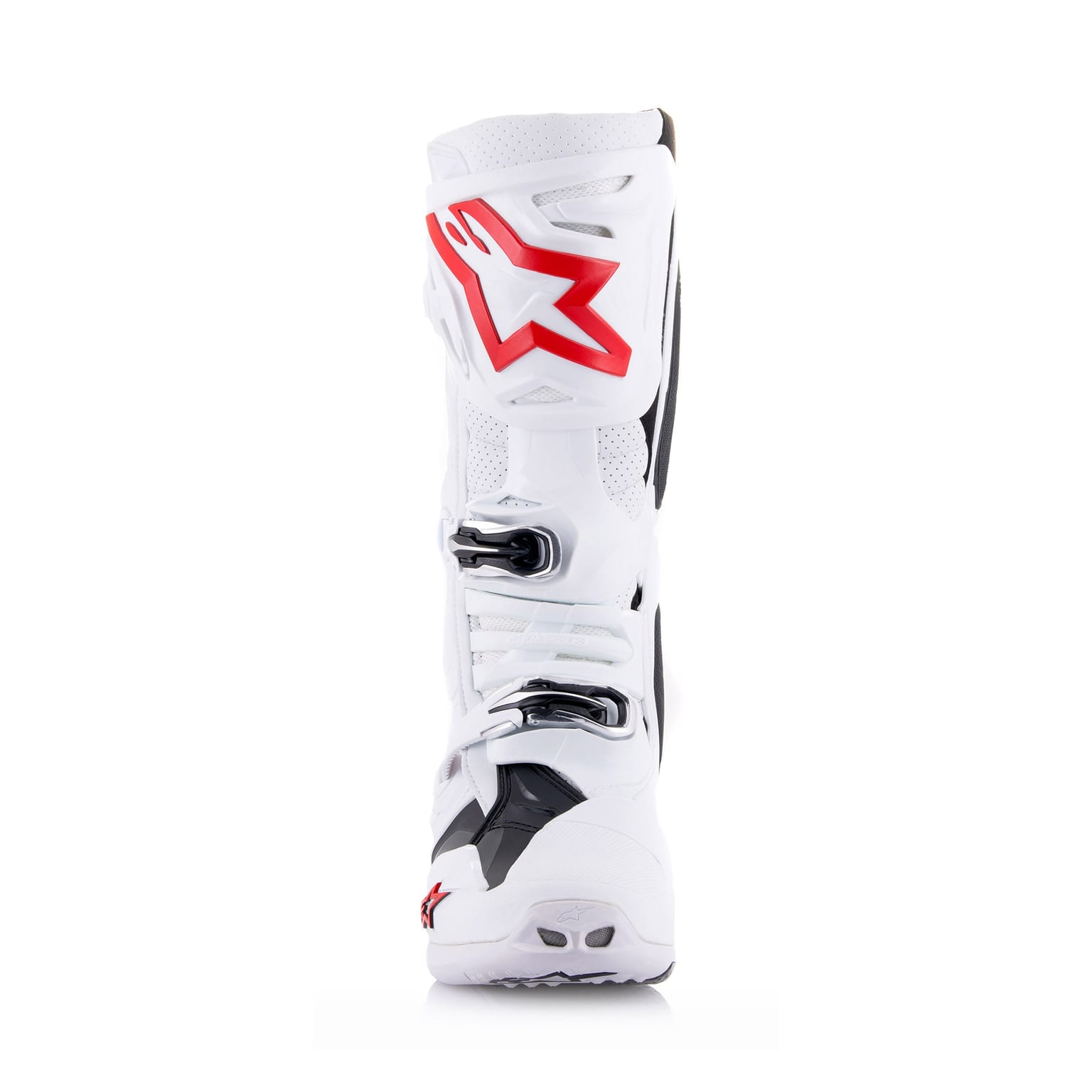 Alpinestars Tech 10 Supervented - White Bright Red Boots - Image 5