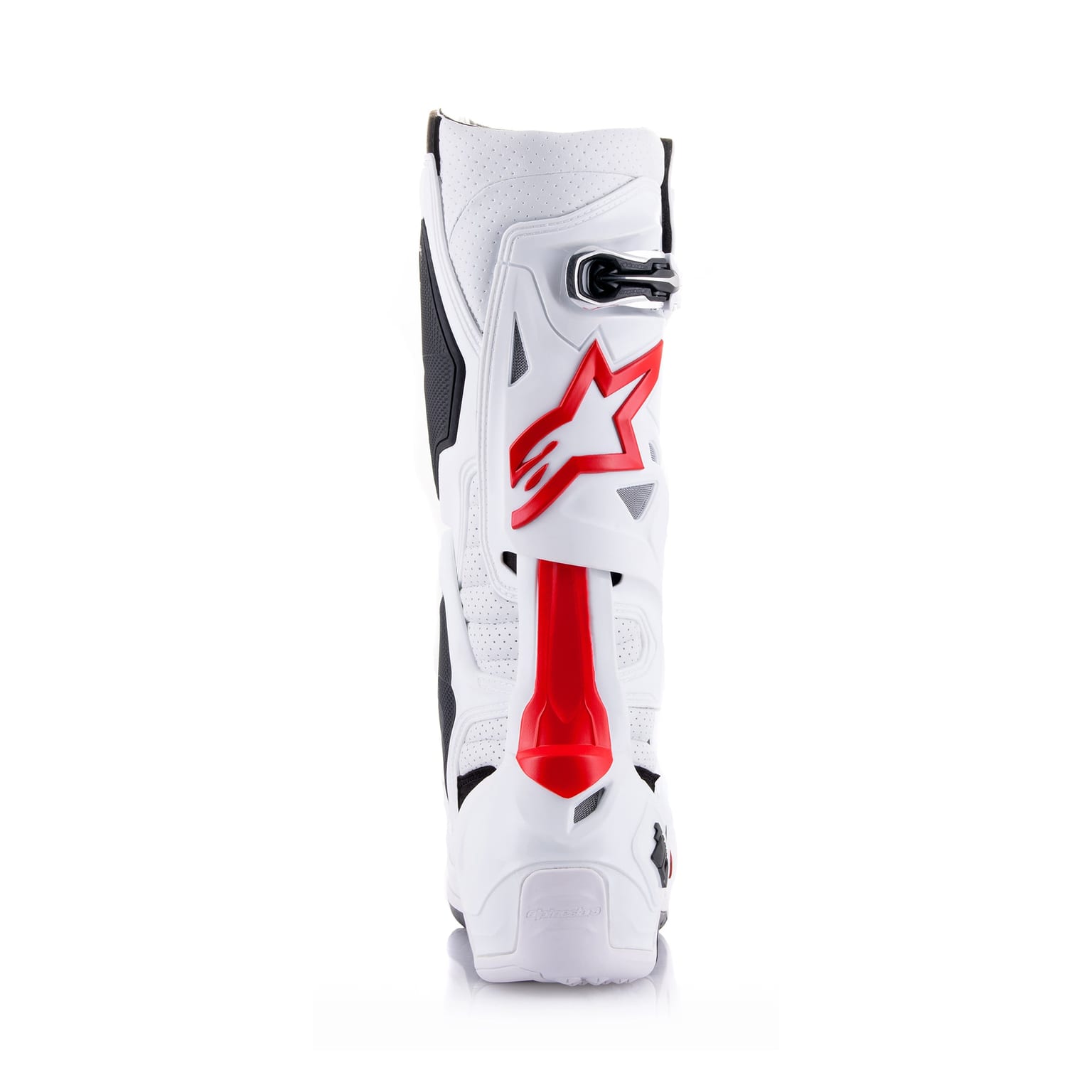 Alpinestars Tech 10 Supervented - White Bright Red Boots - Image 3