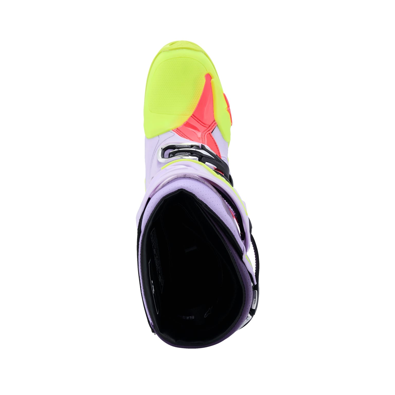 Alpinestars Tech 10 Supervented - Purple Yellow Fluo Diva Pink - Image 6