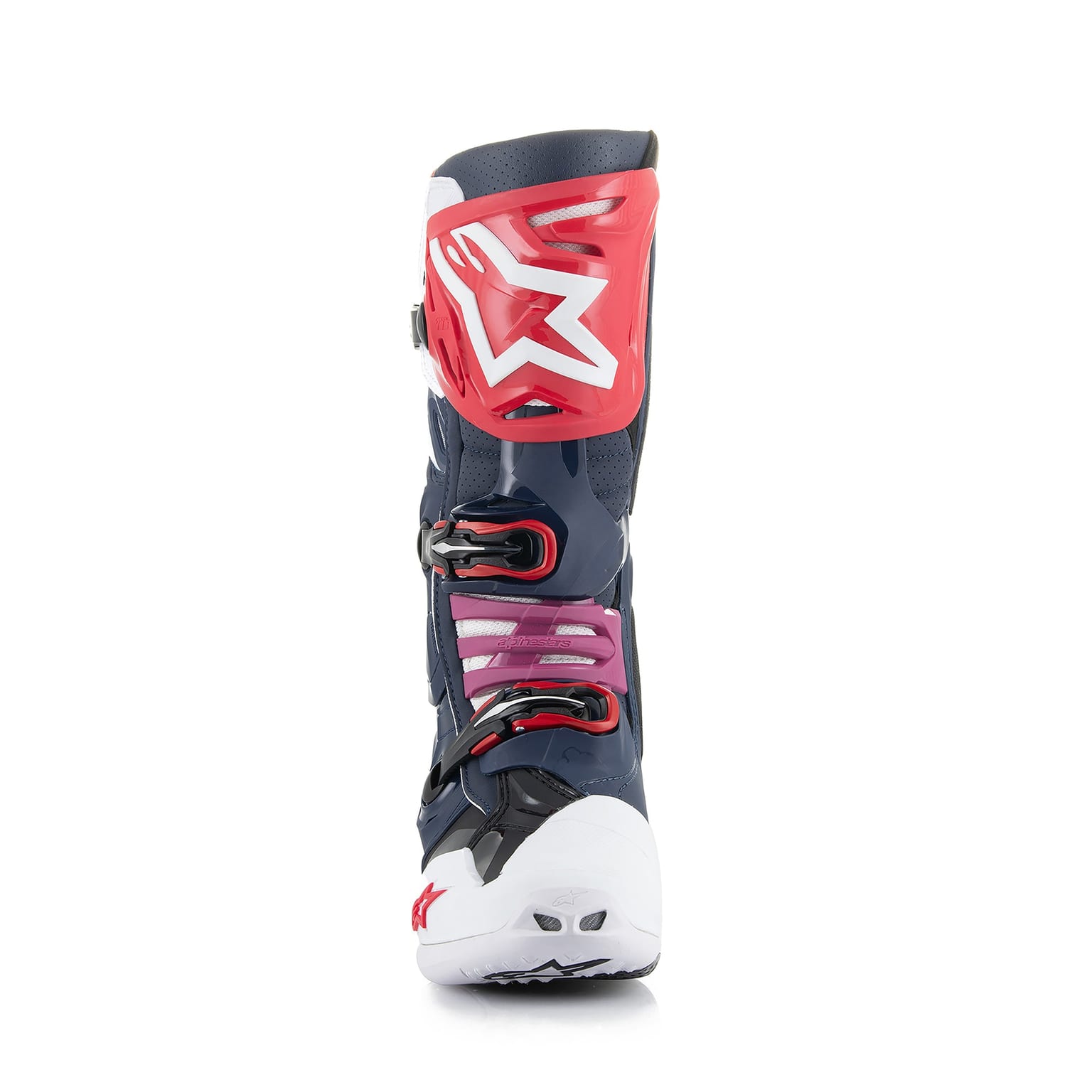 Alpinestars Tech 10 Supervented - Night Navy White Rainbow Boots - Image 5