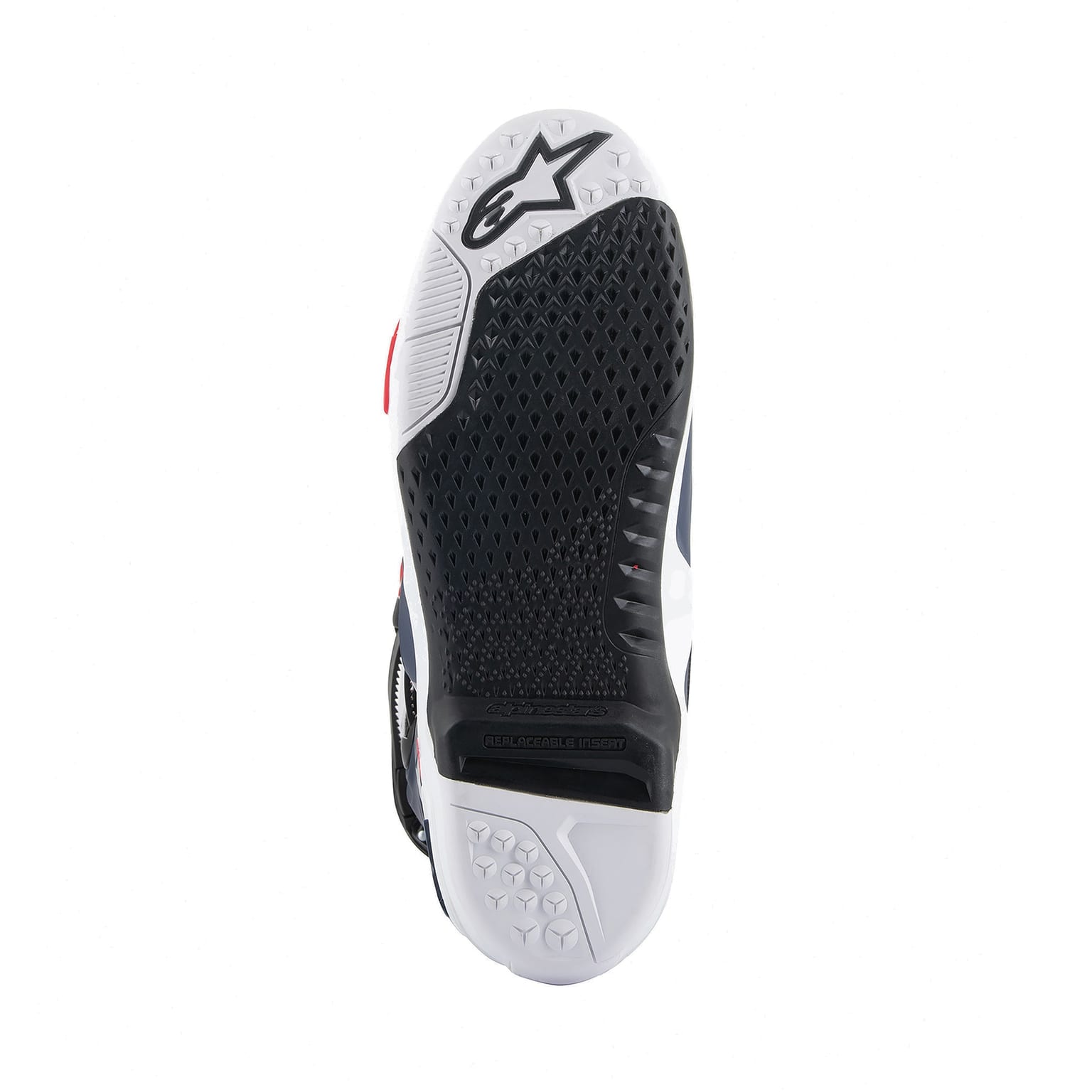 Alpinestars Tech 10 Supervented - Night Navy White Rainbow Boots - Image 6