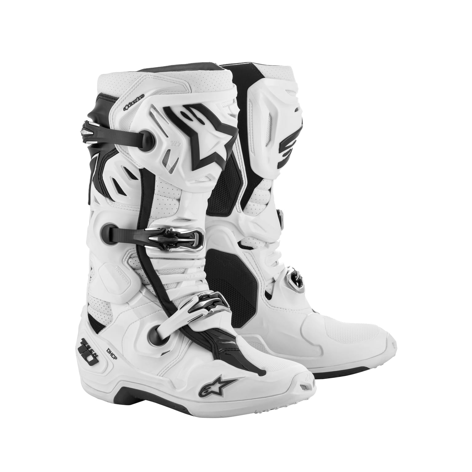 Alpinestars Tech 10 Supervented - White Boots - Image 1