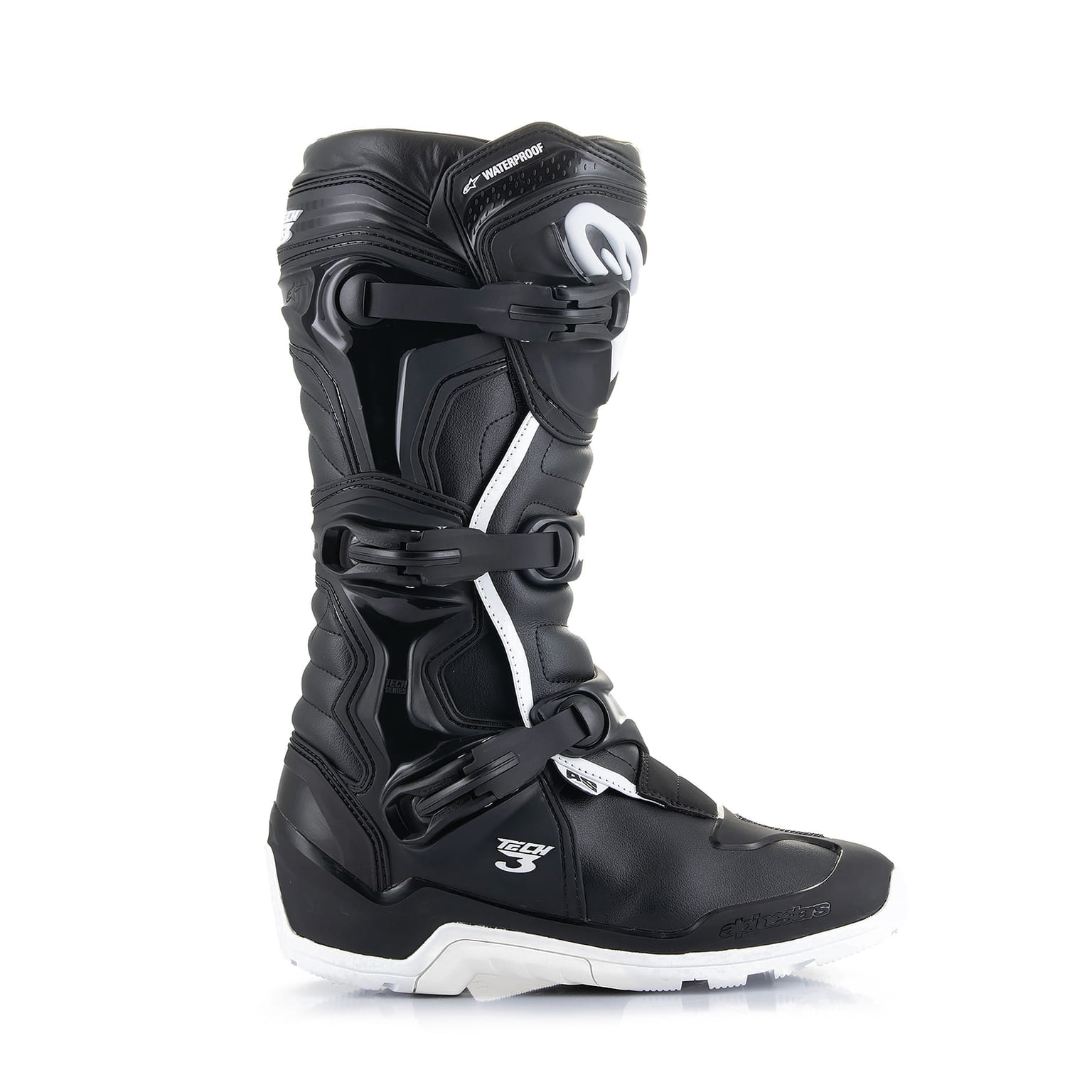 Alpinestars Tech 3 Enduro Waterproof - Black / White - Image 2