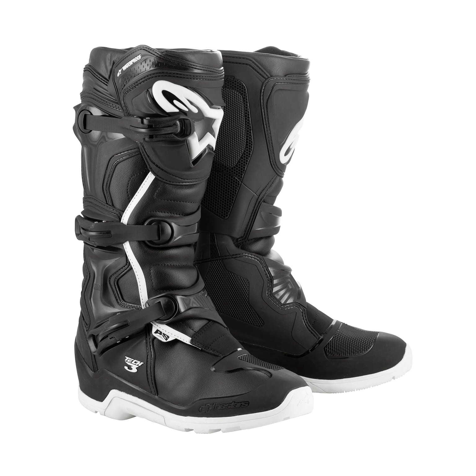 Alpinestars Tech 3 Enduro Waterproof - Black / White - Image 1