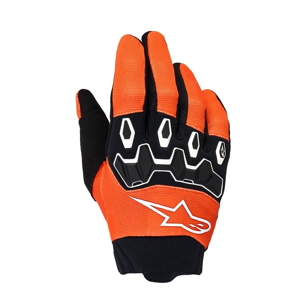 Alpinestars Youth & Kids Full Bore V2 Gloves - Orange White Black