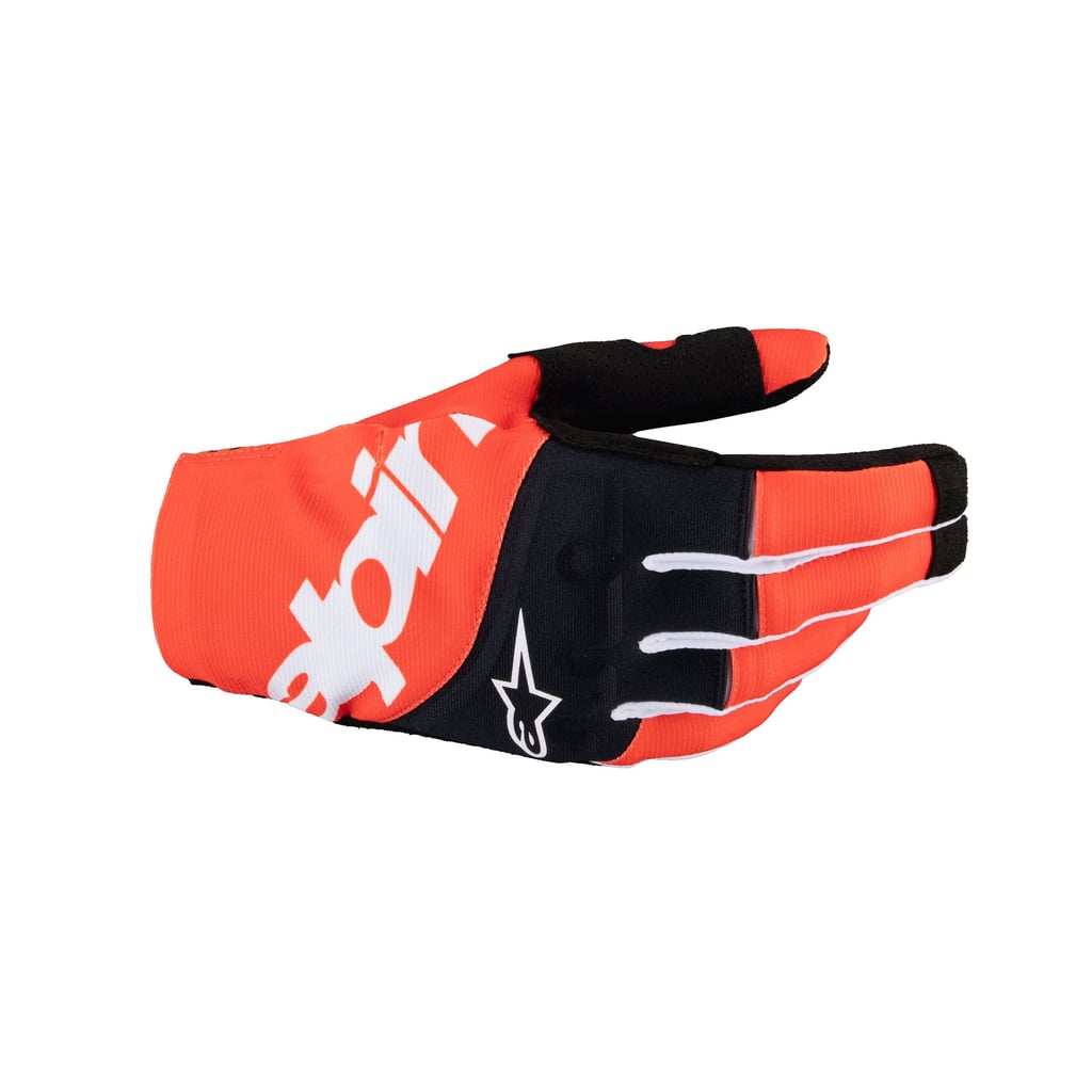 Alpinestars Techstar Gloves - Black / Hot Orange