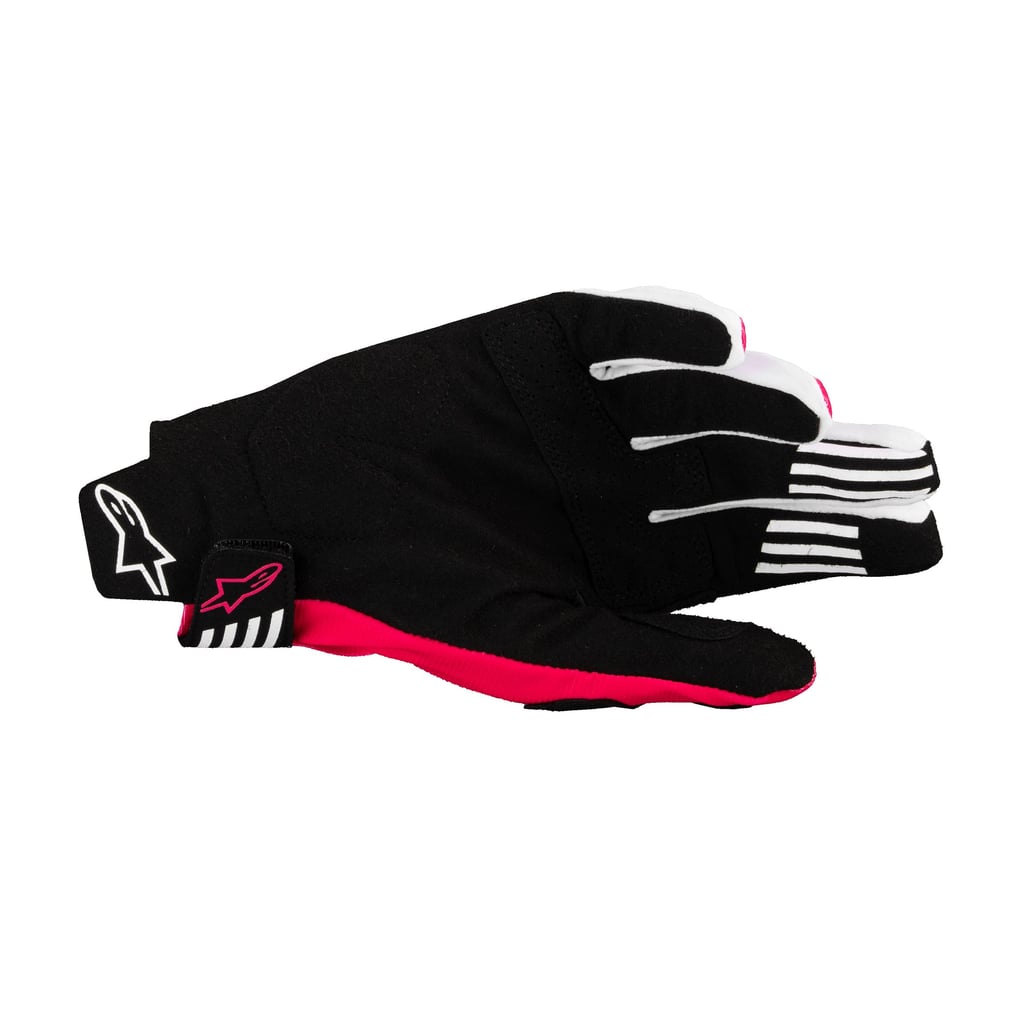 Alpinestars Techstar Gloves - Black / Pink Fluo