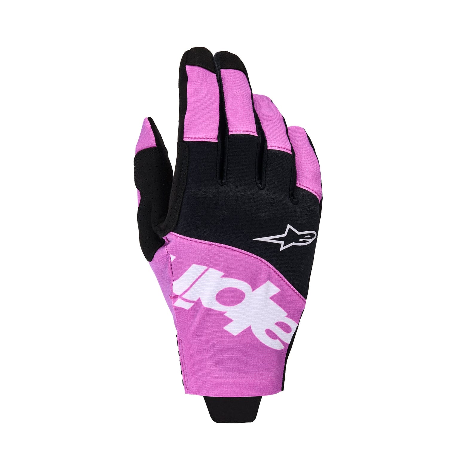Alpinestars Techstar Gloves - Black Light Gray Purple - Image 1
