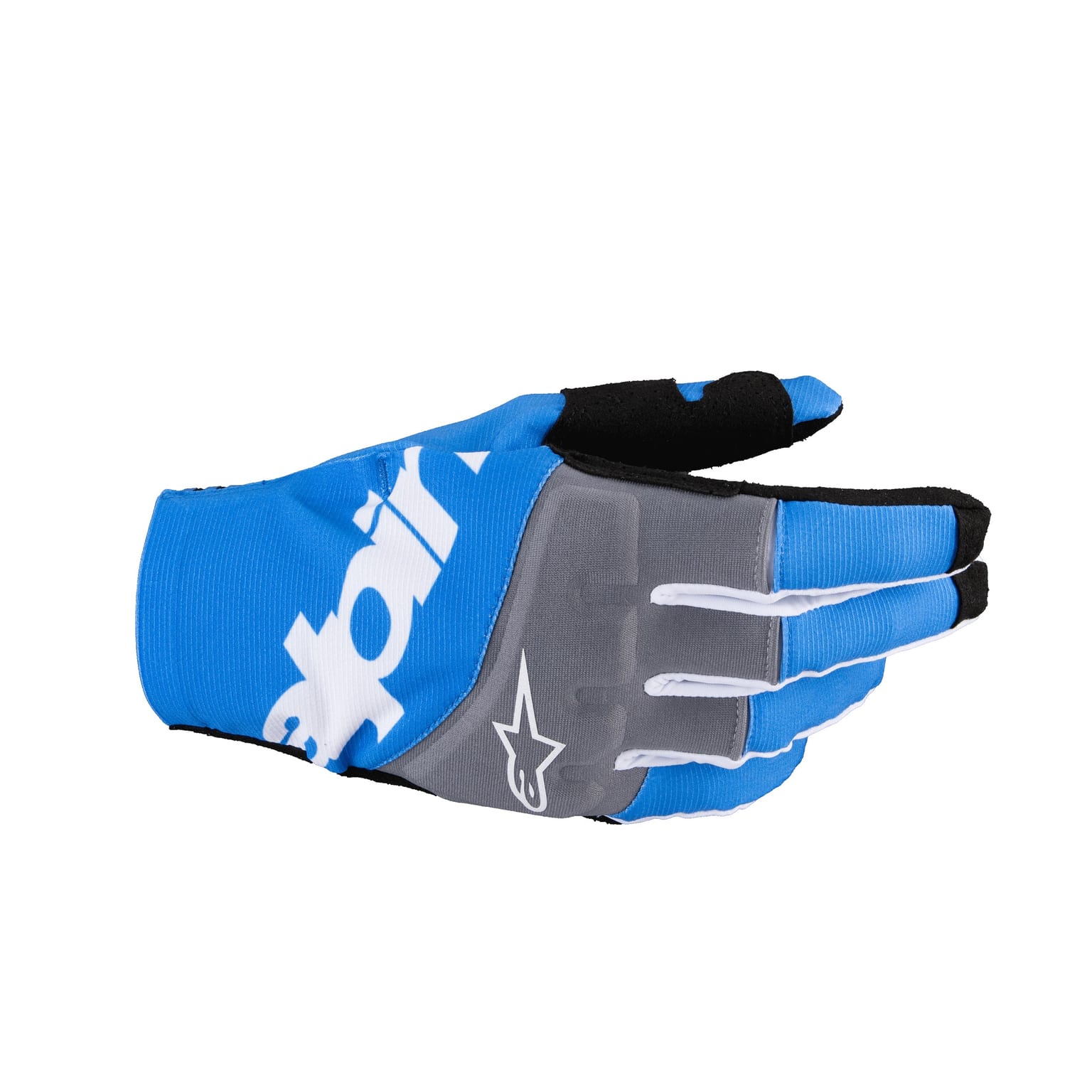 Alpinestars Techstar Gloves - Black / Blue - Image 1