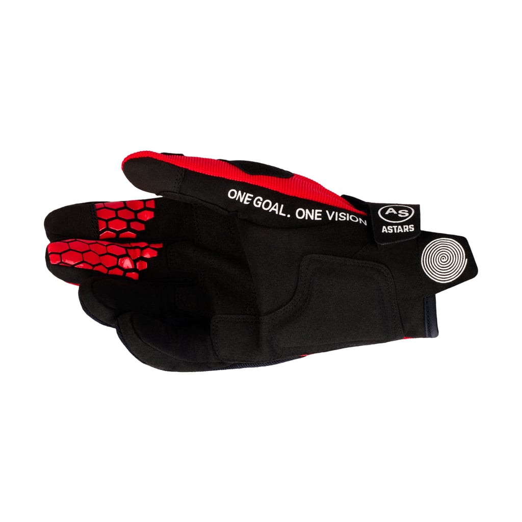 Alpinestars Pro-Dura Gloves - Bright Red Black