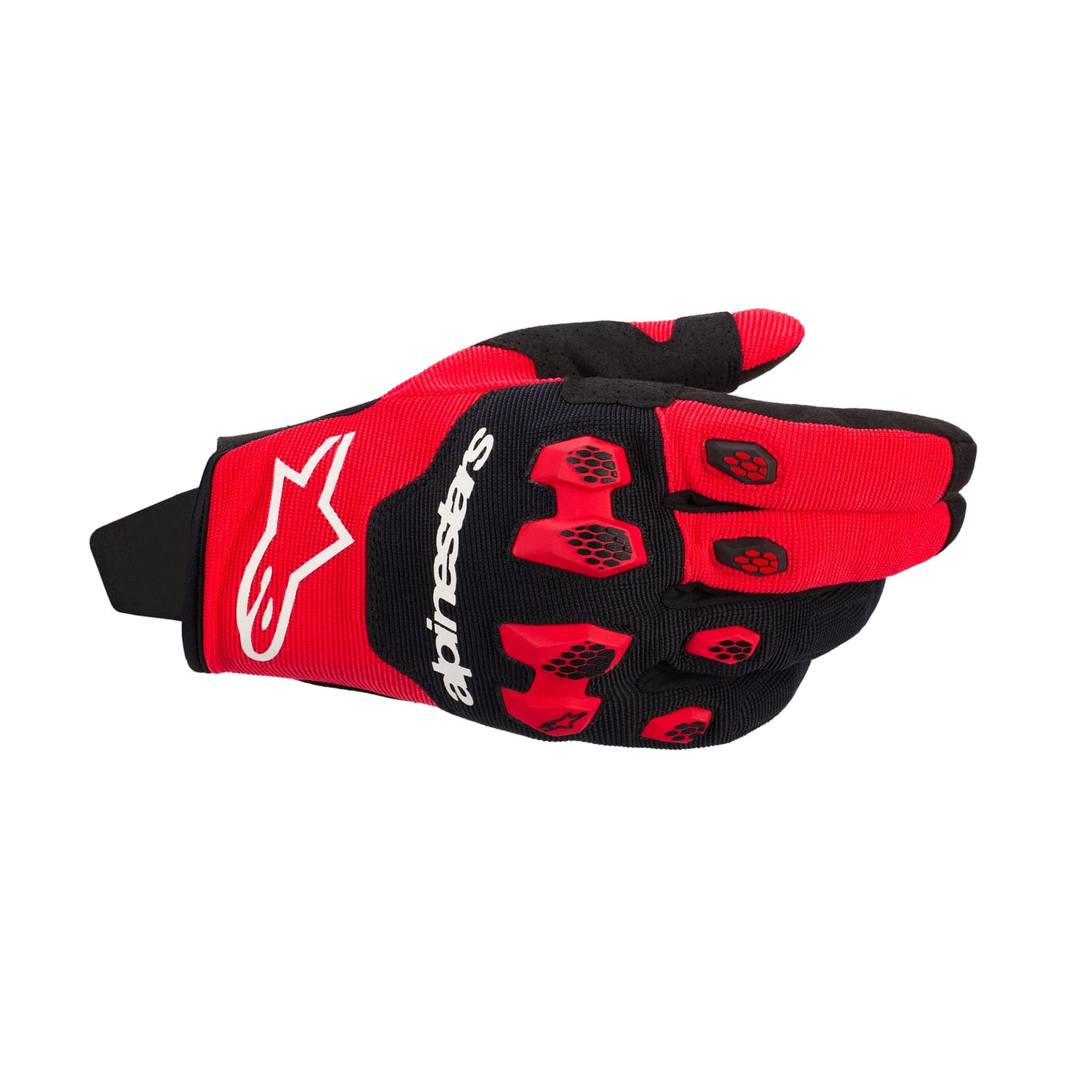 Alpinestars Pro-Dura Gloves - Bright Red Black - Image 1