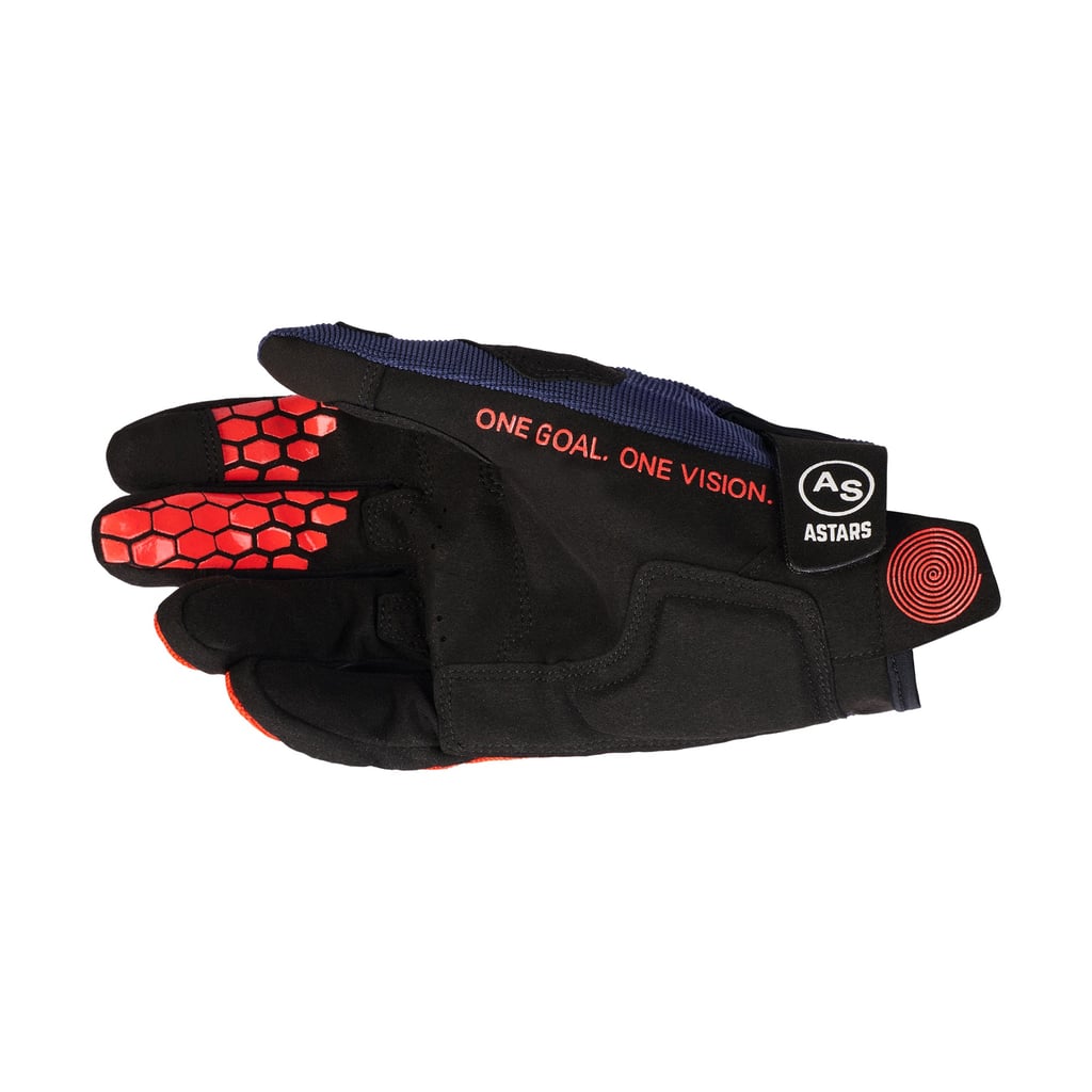 Alpinestars Pro-Dura Gloves - Navy Hot Orange White