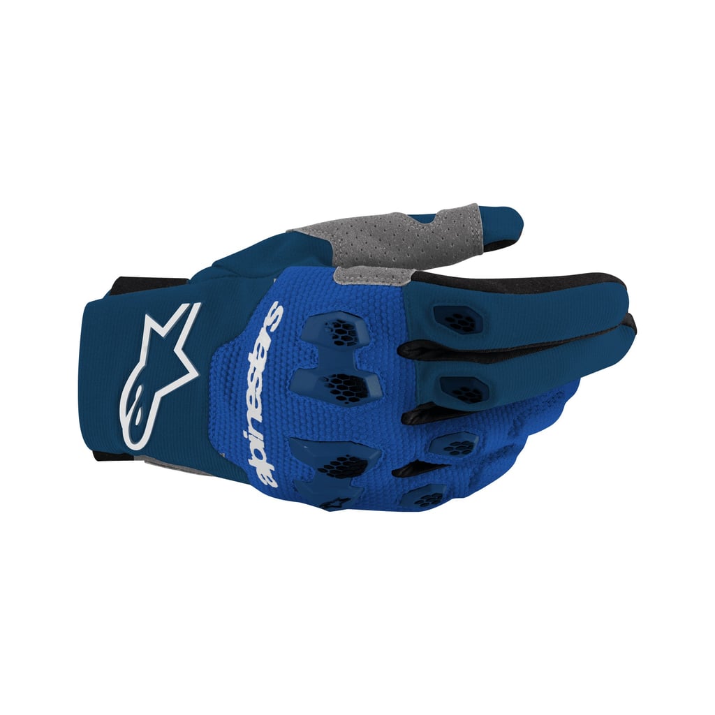 Alpinestars Pro-Dura Gloves - Navy Bright Blue White