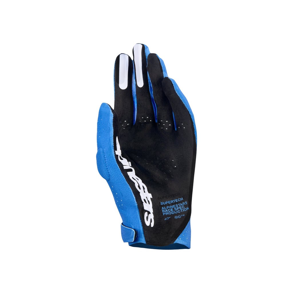 Alpinestars Supertech MX Gloves - UCLA Blue Deep Blue White