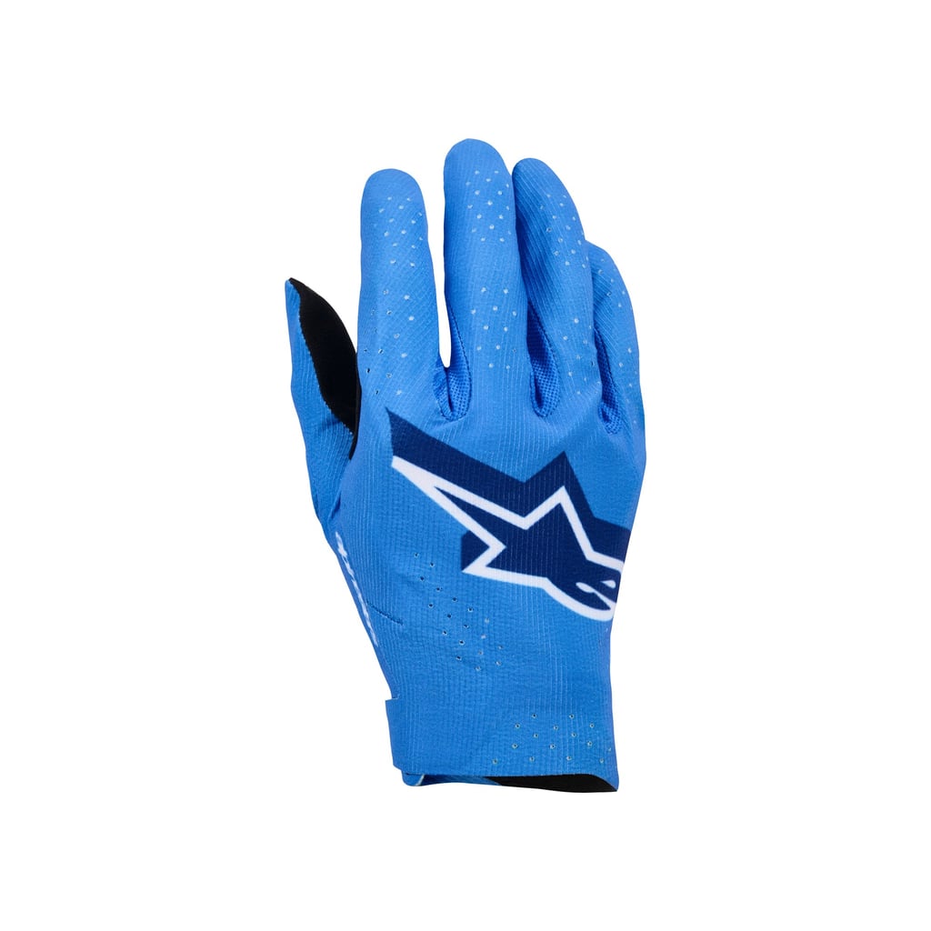 Alpinestars Supertech MX Gloves - UCLA Blue Deep Blue White
