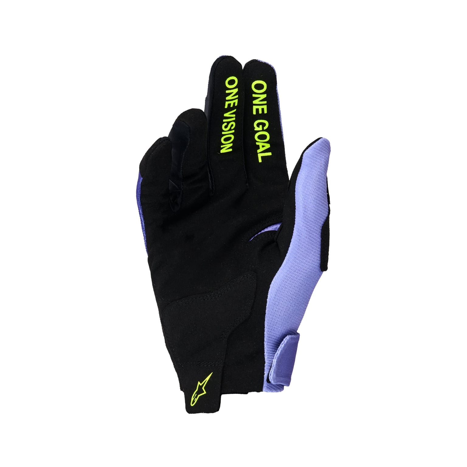 Alpinestars Radar Gloves - Purple Yellow Fluo - Image 2