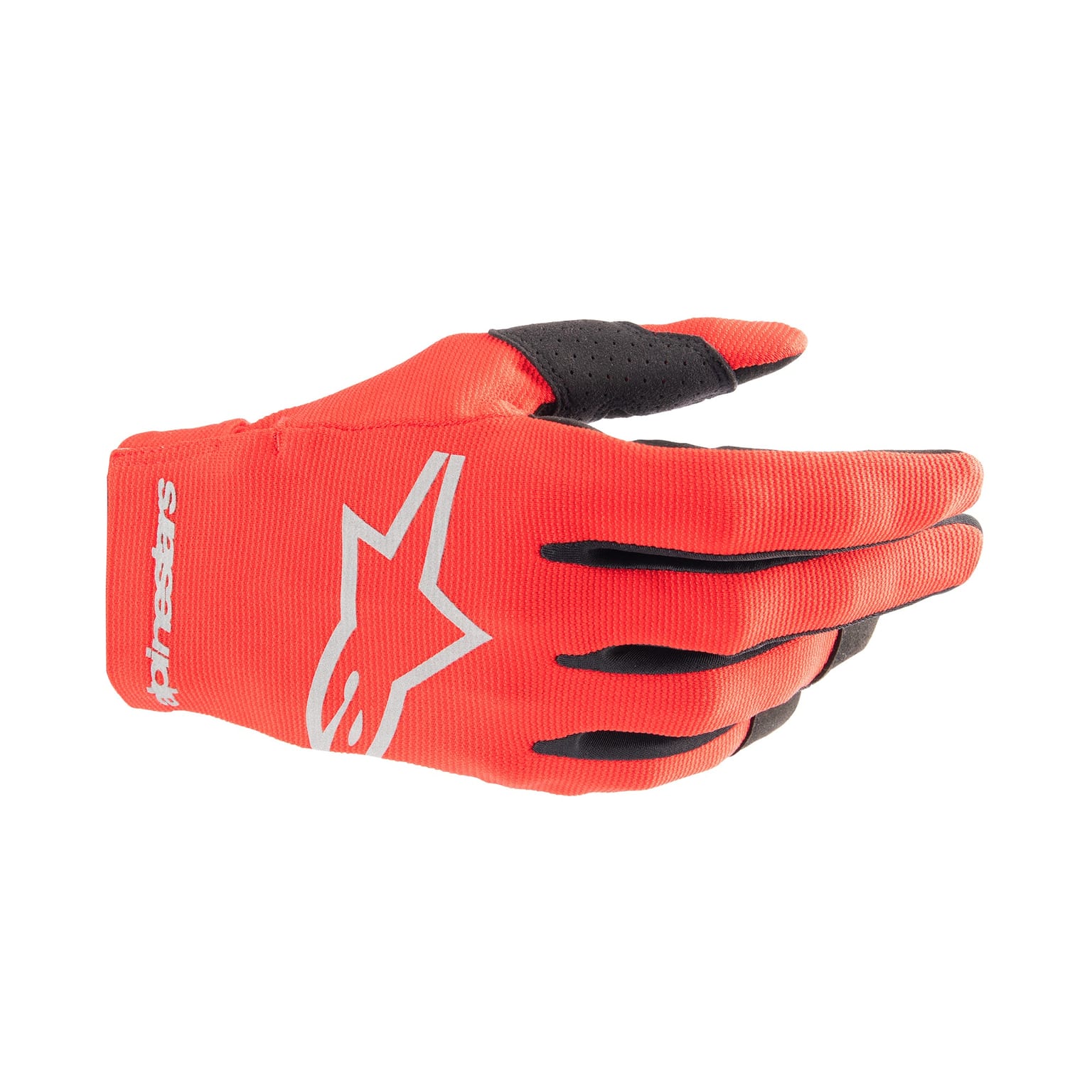 Alpinestars Radar Gloves - Mars Red / Silver - Image 1