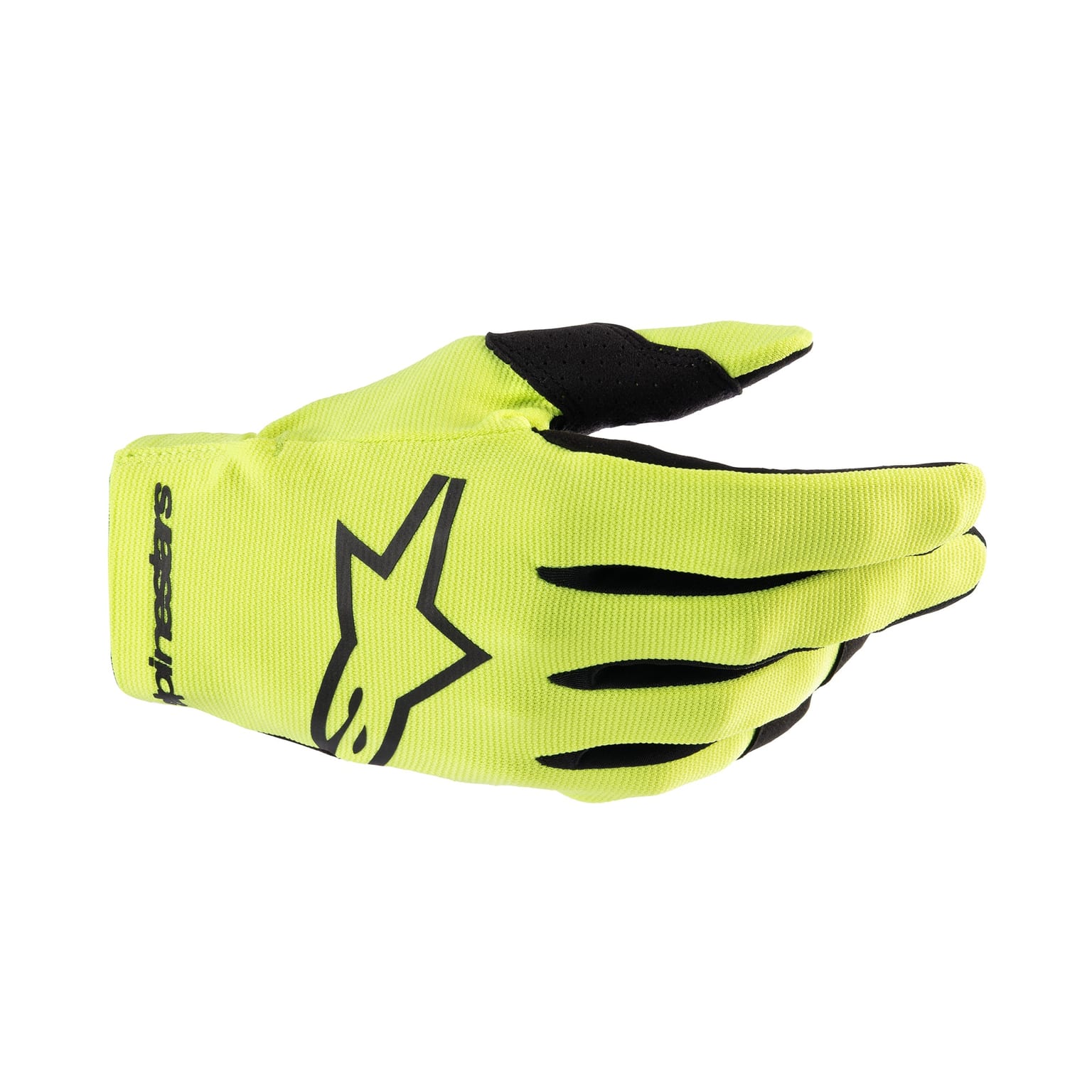 Alpinestars Radar Gloves - Yellow Fluo. / Black - Image 1