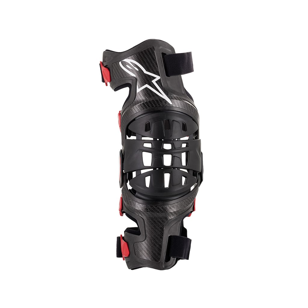 Alpinestars Bionic-10 Carbon Knee Brace Right - Black Red